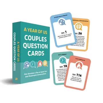 Year of Us Couples Question Cards