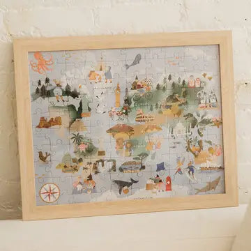 Around The World Puzzle