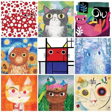 Artsy Cats Puzzle (U)