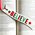 Believe Felt Bookmark