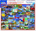 Best Places in Canada Puzzle (N)