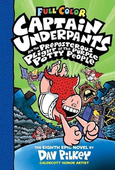 Captain Underpants and the purple potty people (U)