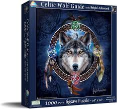 Celtic Wolf Guide Puzzle (N)