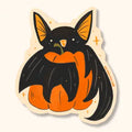 Halloween Bat Sticker