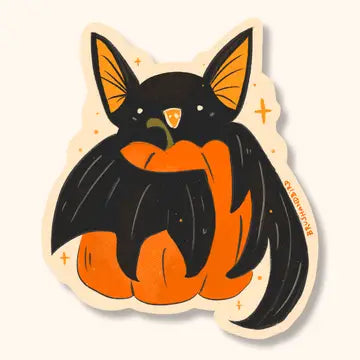 Halloween Bat Sticker