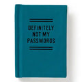 Definitely Not My Passwords Mini Journal