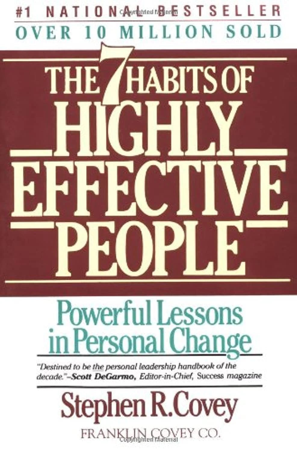 The 7 Habits of Highly Effective People (U)