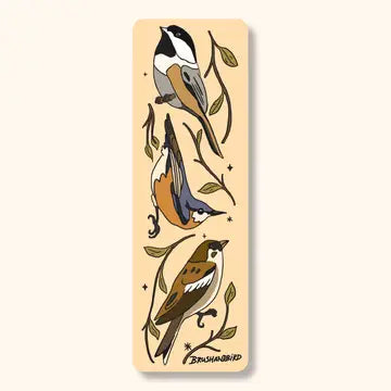 Three Backyard Bird Sticker