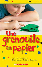 Une grenouille en papier (U)