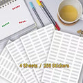 Star Rating Sticker Sheet
