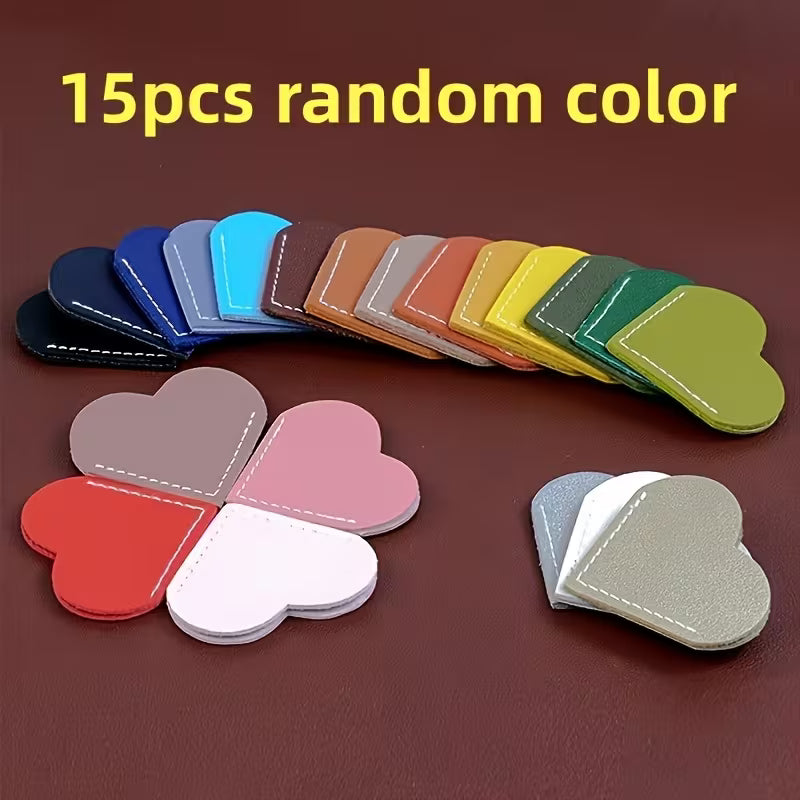 Corner Bookmarks Heart Shaped