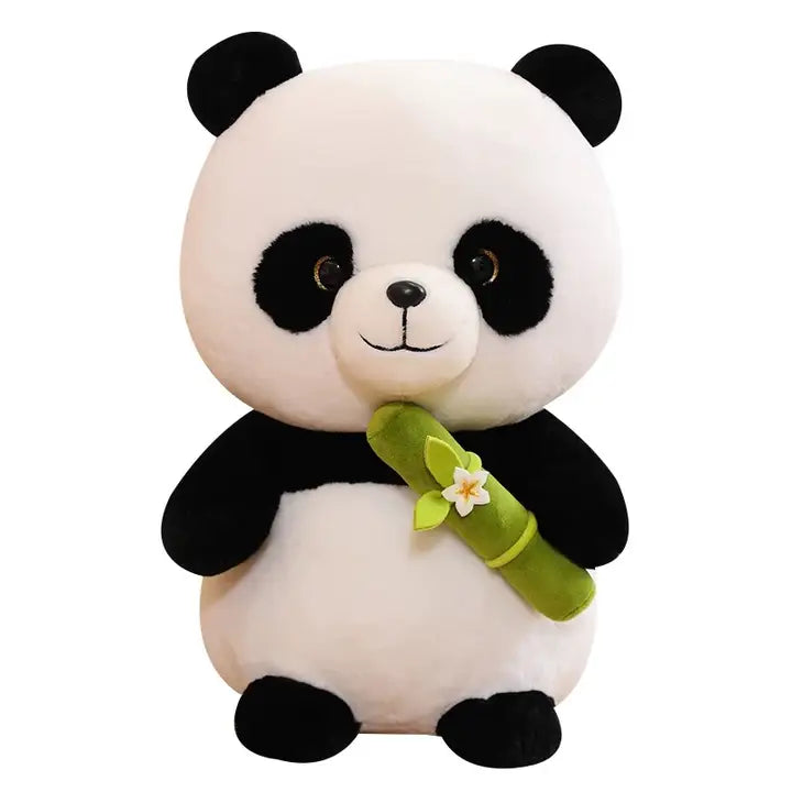 10" Panda with Bamboo