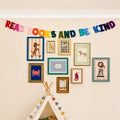 Read Books and Be Kind Felt Garland