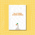 Silly Goose Reusable Sticker Book