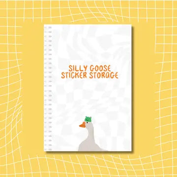 Silly Goose Reusable Sticker Book