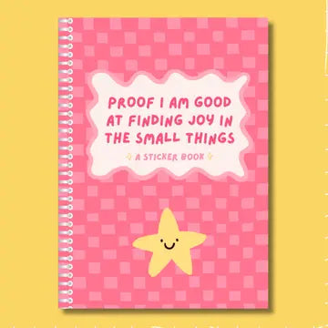 Small Things Mini Reusable Sticker Book