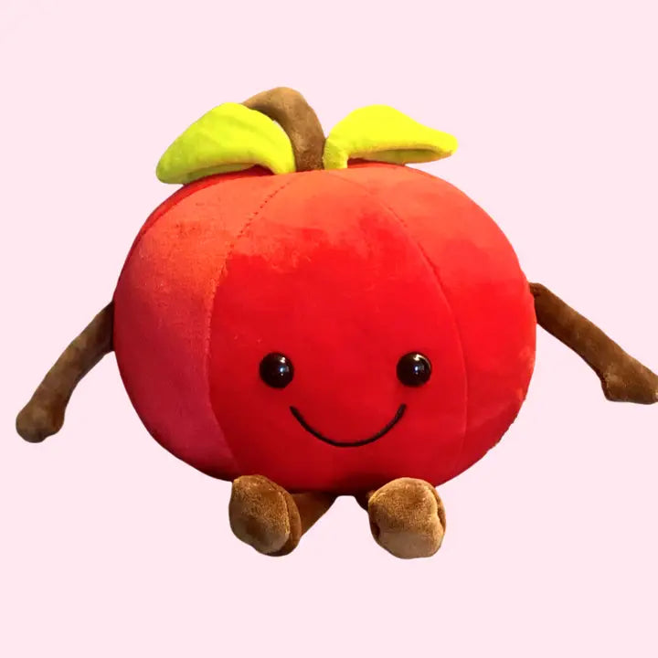 Smiling Apple Plush